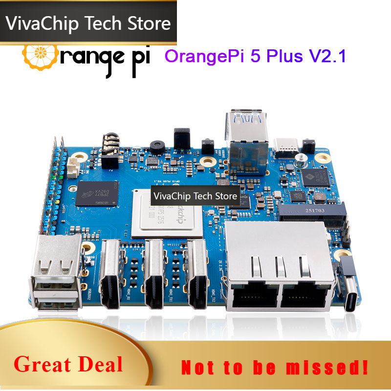 Rk3588 Mini Pc Board - VivaCT Orange Pi 5 Plus Mini-PC