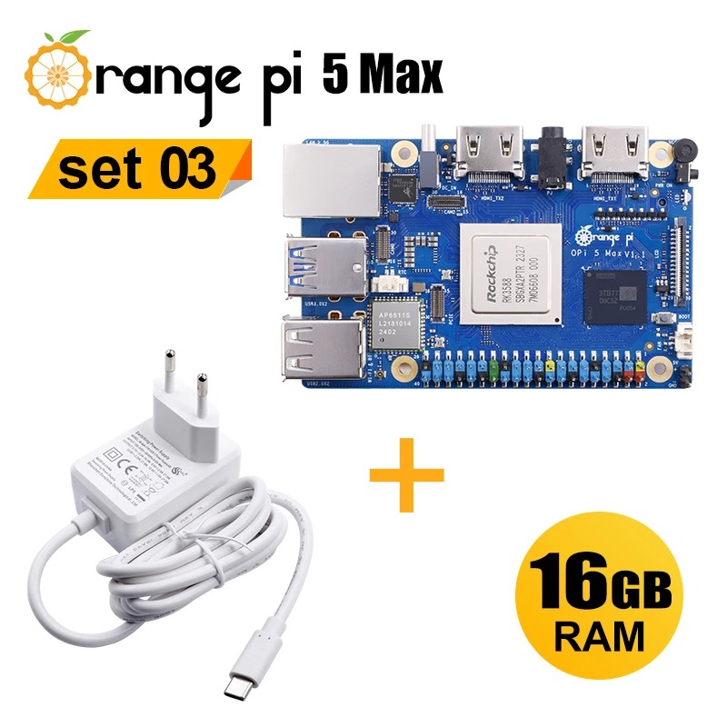 RoRuSOrangePi 5 Max 16GB mit 5 – Orange Pi 5 Max Rk3588 Bewertung und Preis