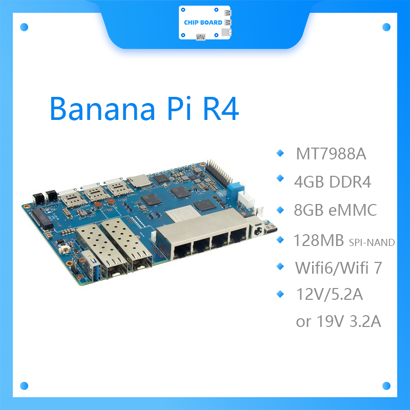 Banana Pi BPI R4 Wifi 7-Board  – Bananapi Bpi R4 Wifi 7 Bewertung und Preis